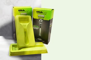 Gillette Cutout Green