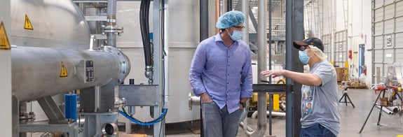 Troy Yoke in Factory