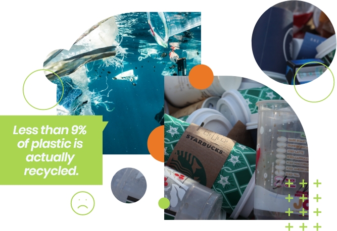Plastic is not recycled Plastic is not recycled
